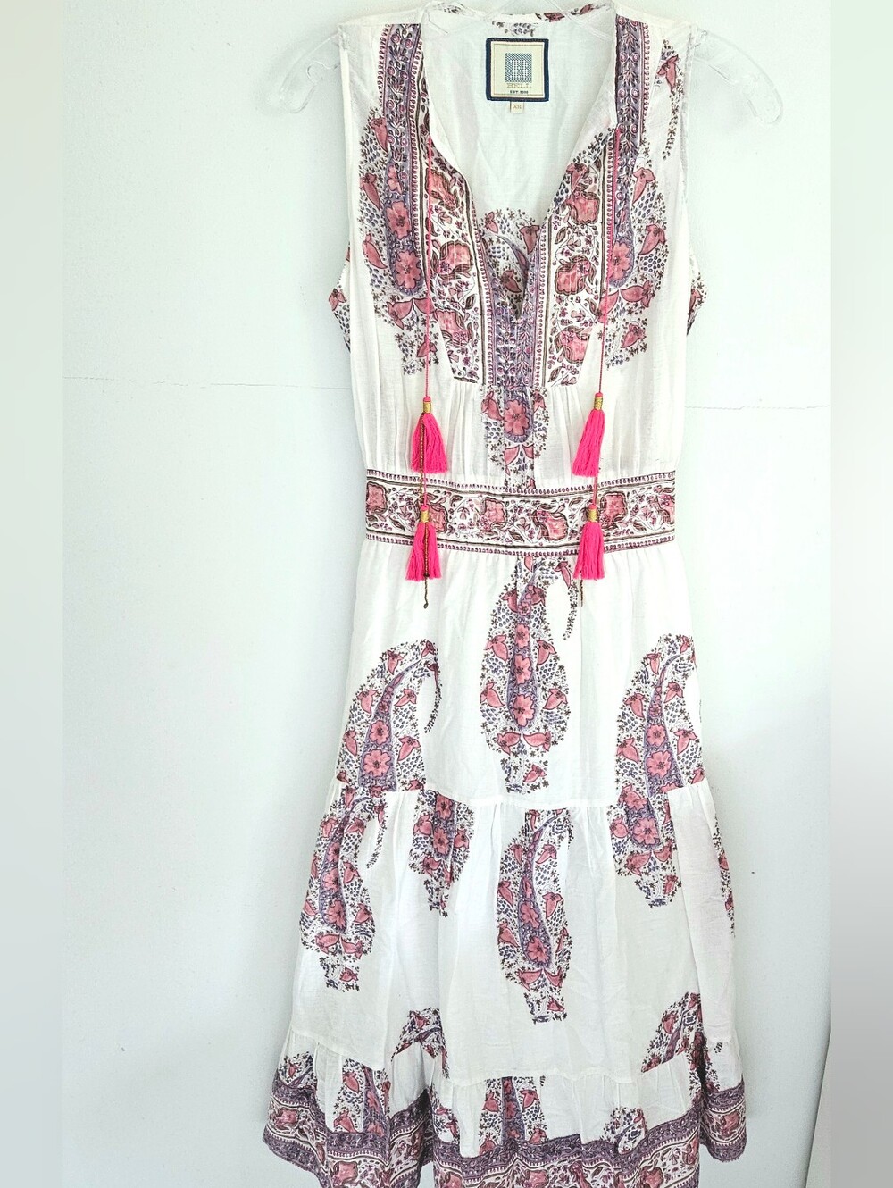 Bell By Alicia Bell Paisley Maxi Dress Sleeveless